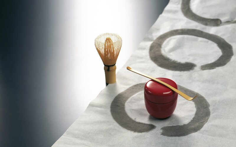 Matcha tea ceremony tools