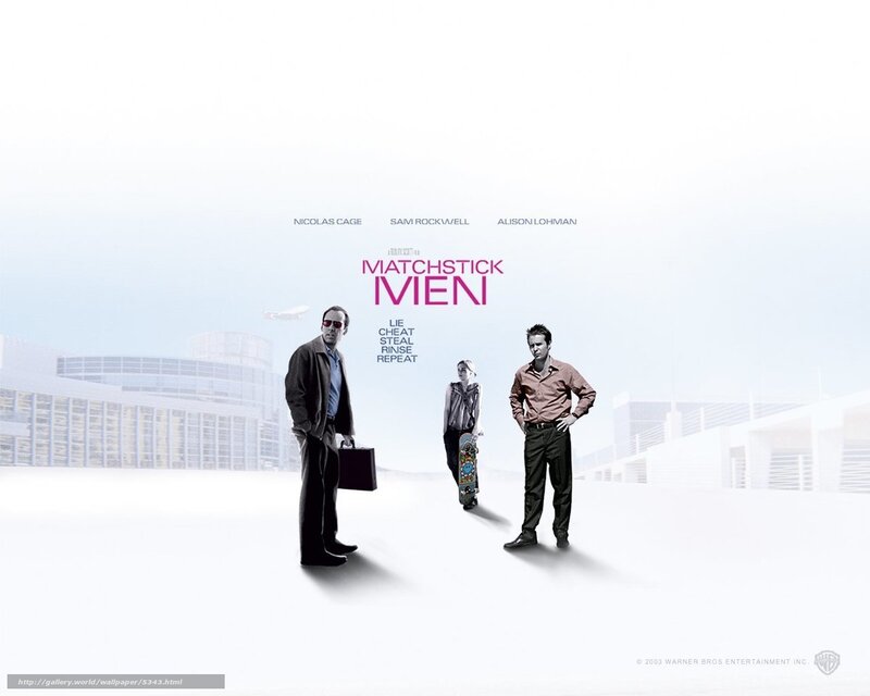 Matchstick Men movie poster