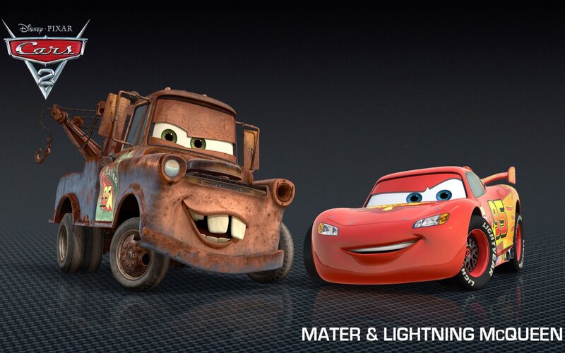 Mater and Lightning McQueen — Red