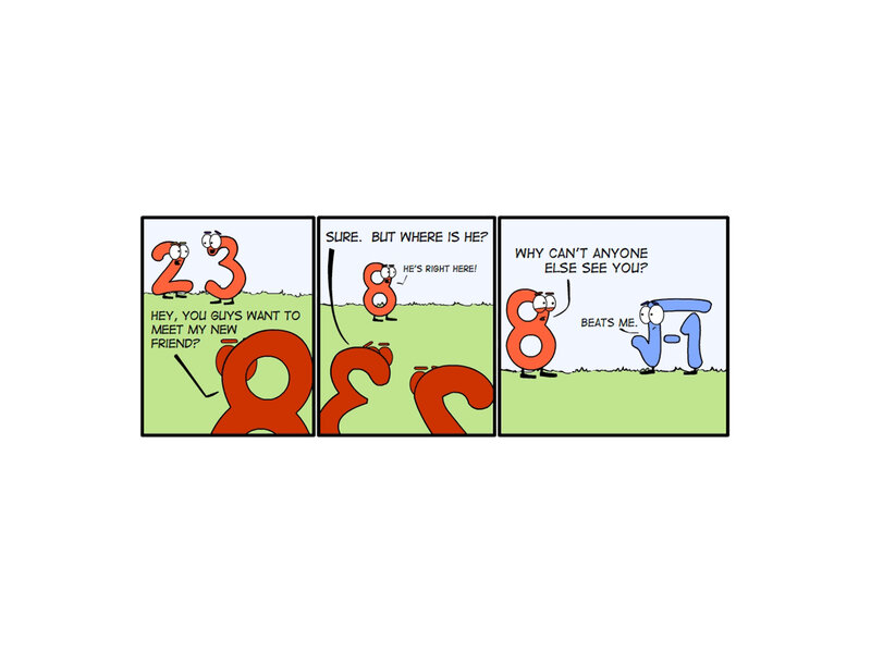 Math Comic: Invisible Friend