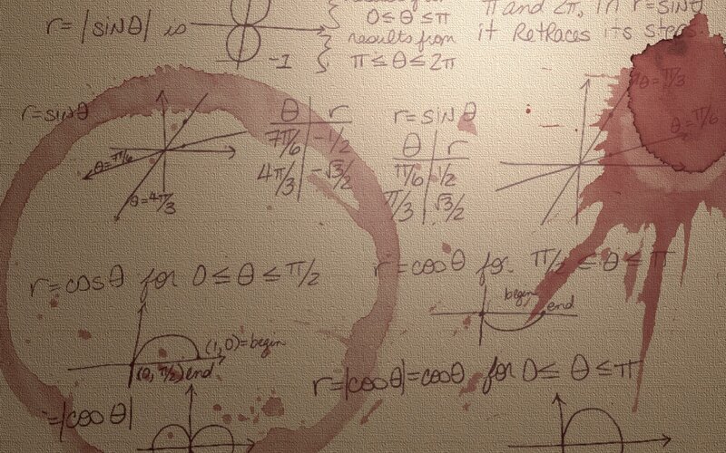 Math Equations on Paper
