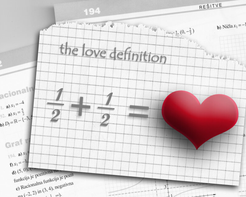 Math Paper with Heart