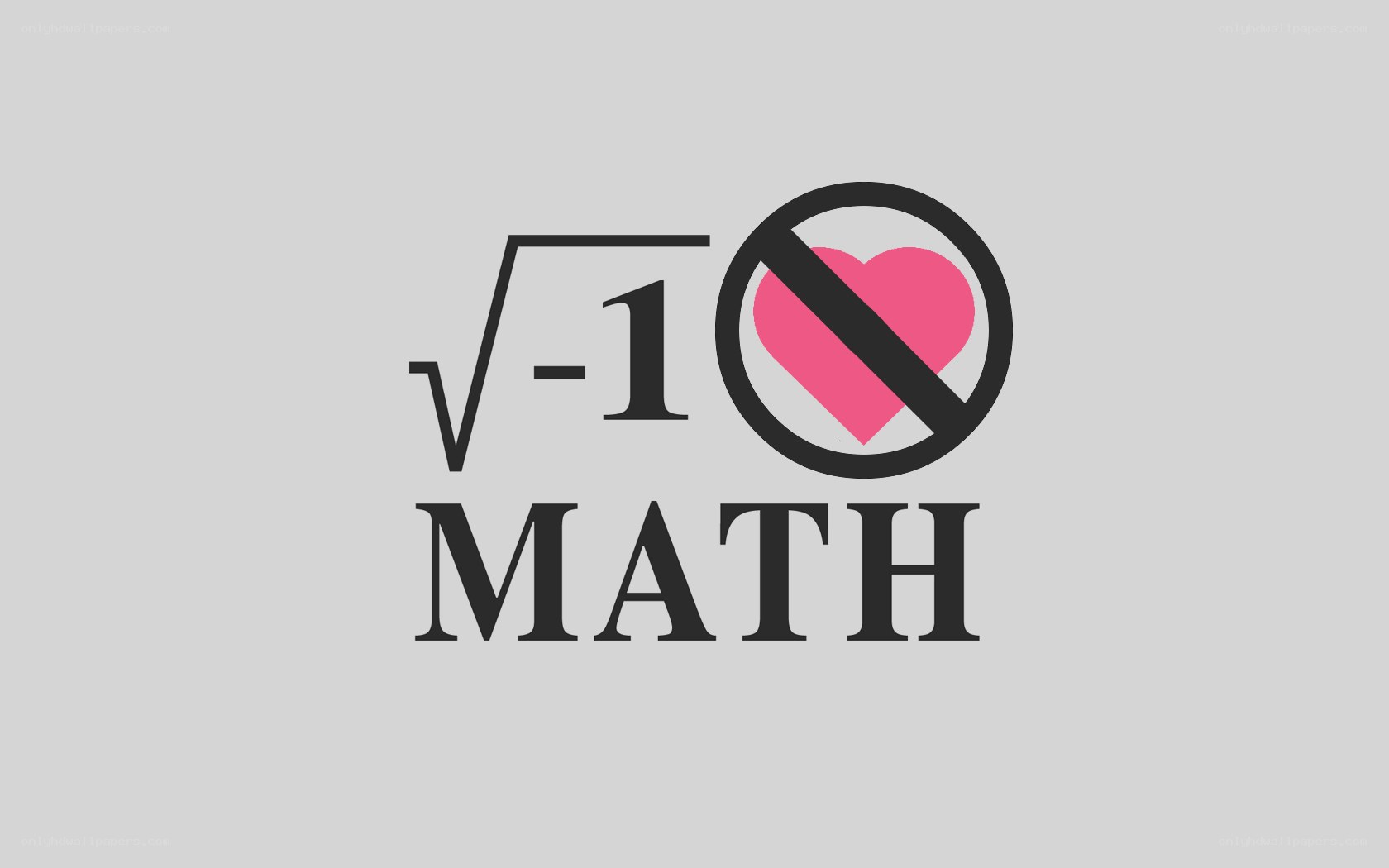 math symbol with heart