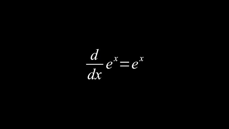 Mathematical Equation — Black, Neutral