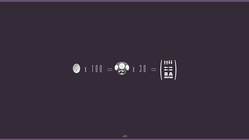 mathematical equation with game icons