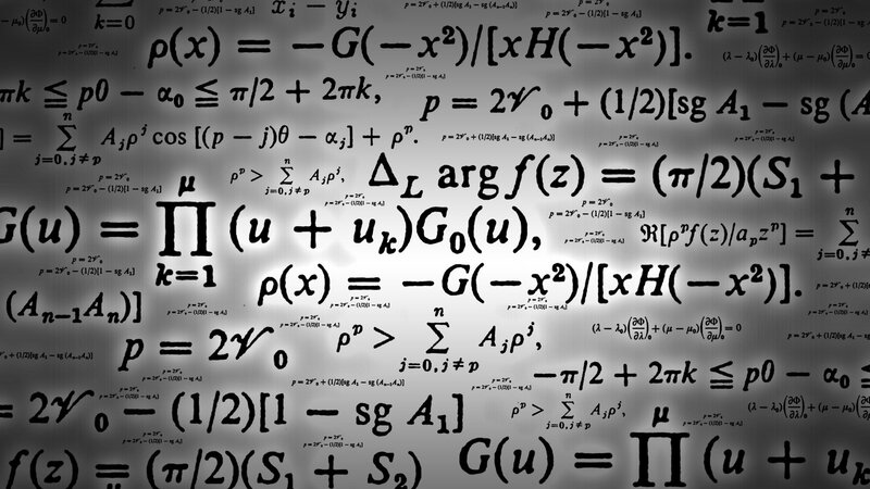 mathematical equations background