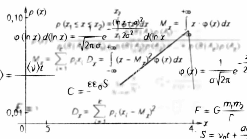 Mathematical Equations — Black, Academic, Illustration, Formulas, Graph