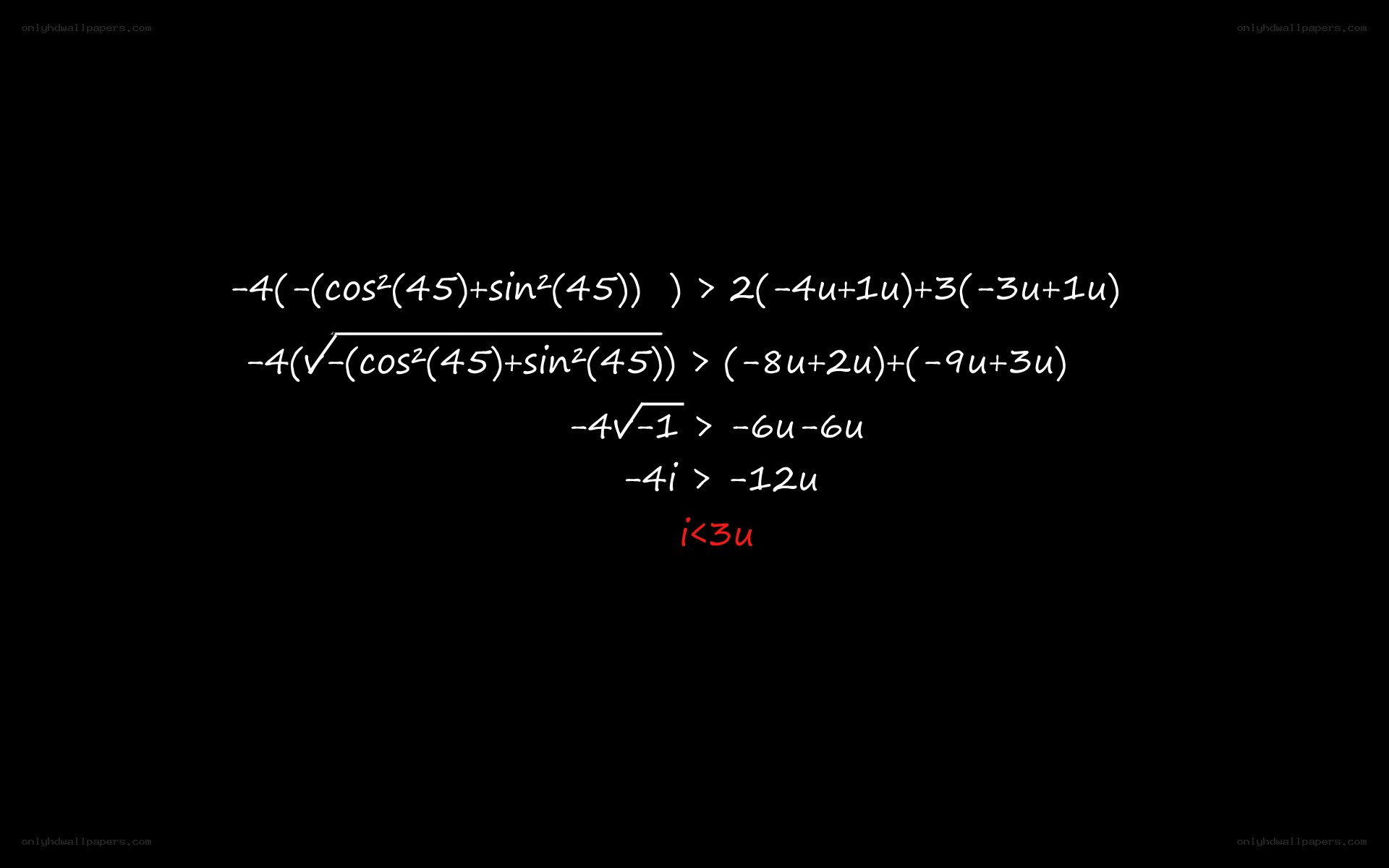 mathematical inequality derivation