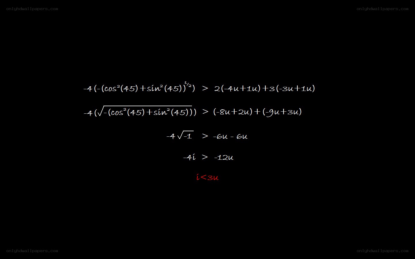 Mathematical inequality proof