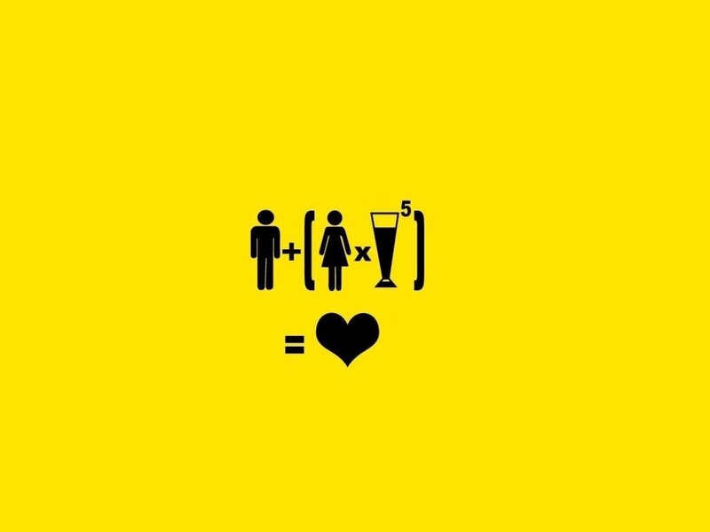 Mathematical Love Equation — Yellow