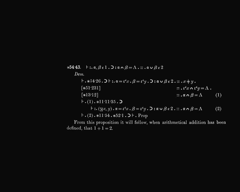 Mathematical Proof Text