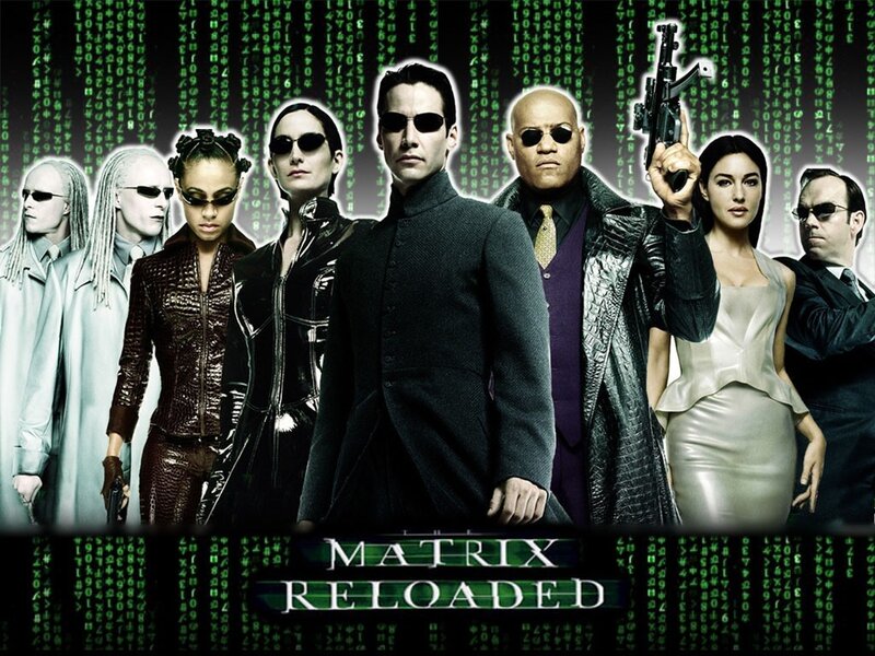 Matrix Characters Standing