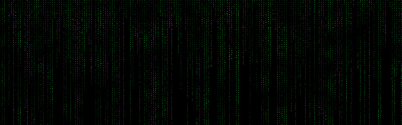 Matrix digital rain