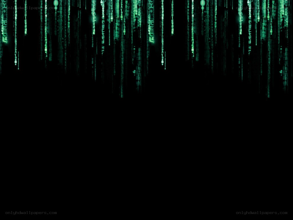 Matrix digital rain background