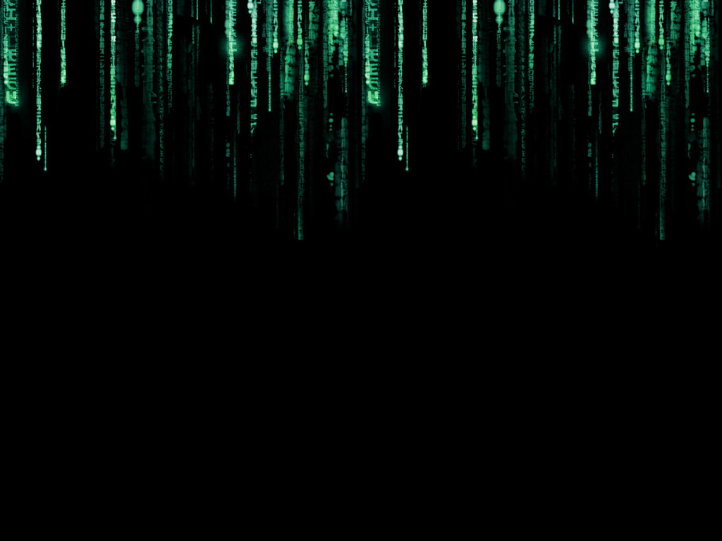 Matrix digital rain background