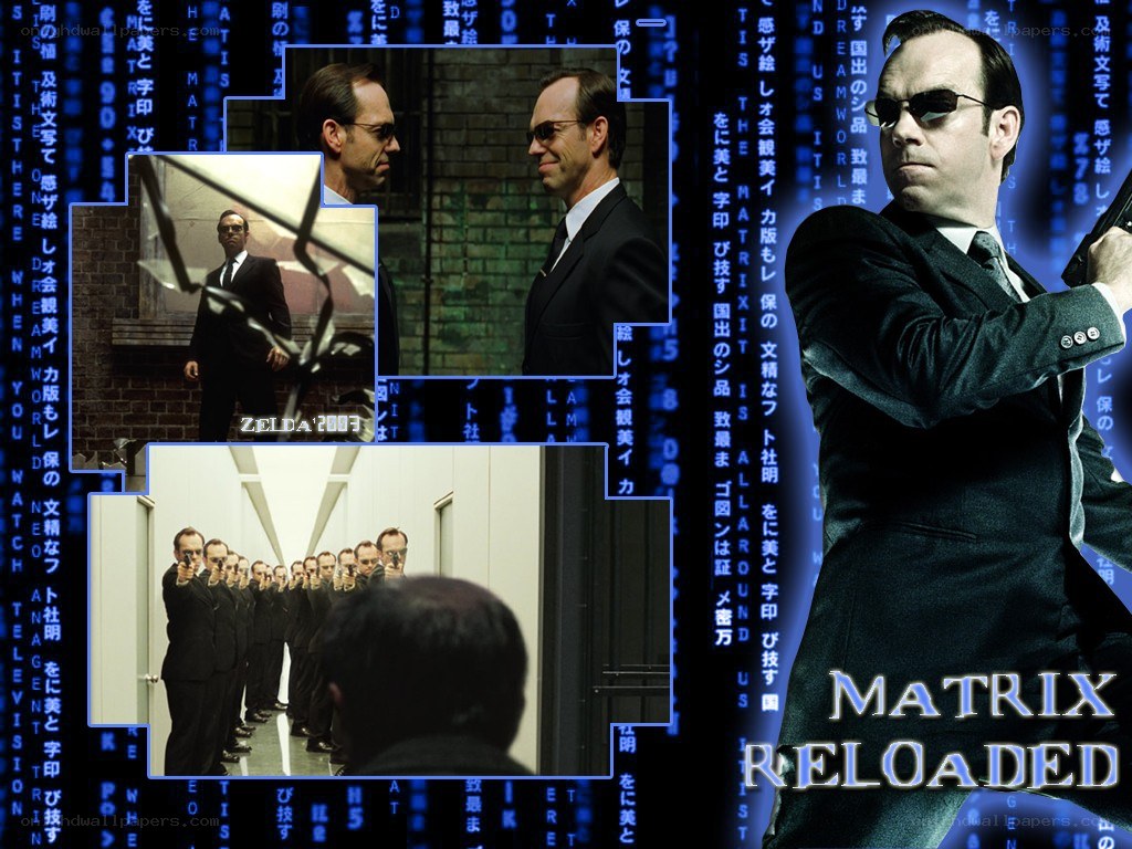 Matrix Reloaded collage