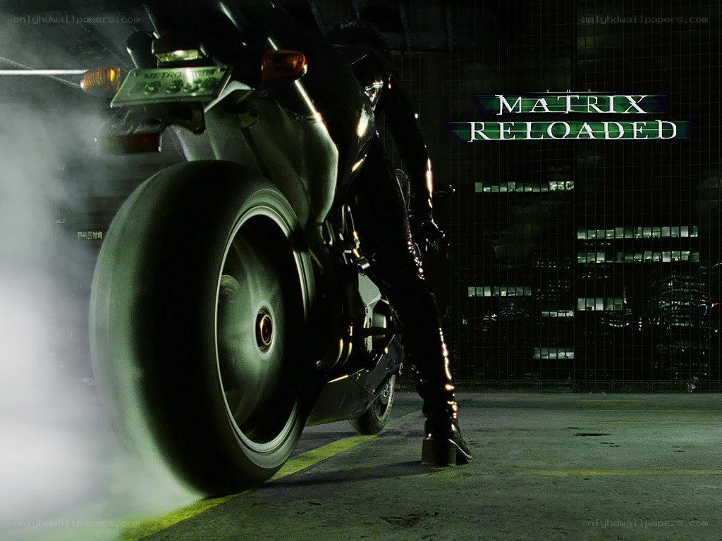 Matrix Reloaded movie poster
