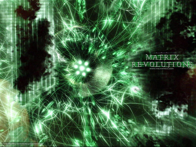 Matrix Revolutions abstract art
