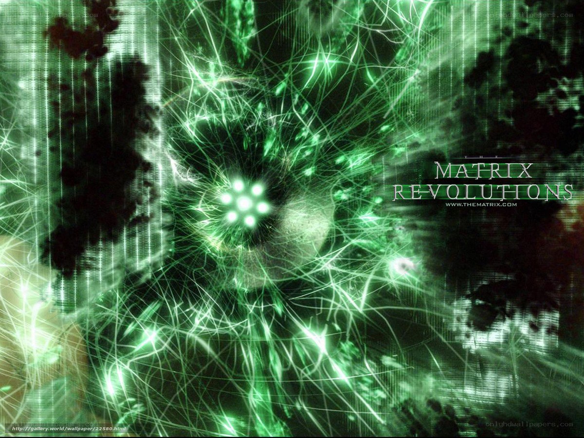 Matrix Revolutions abstract art