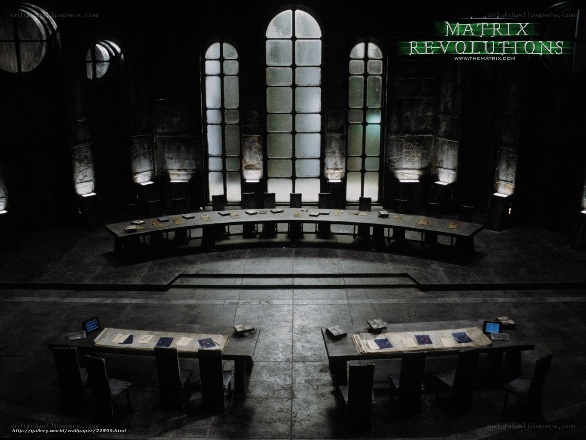 Matrix Revolutions conference room