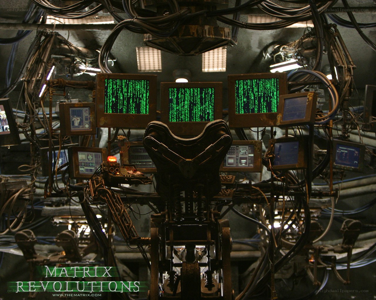 Matrix Revolutions control room