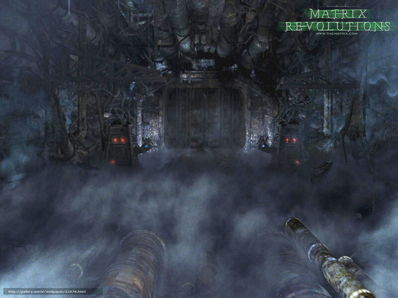 Matrix Revolutions industrial scene
