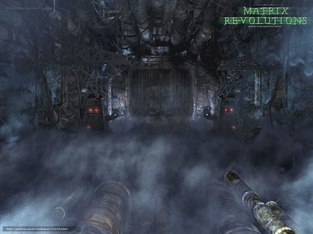 Matrix Revolutions industrial scene
