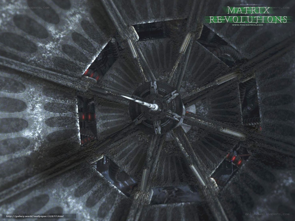 Matrix Revolutions interior scene