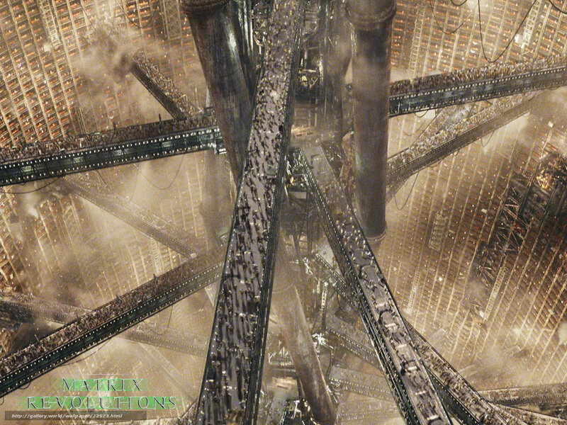 Matrix Revolutions interior scene