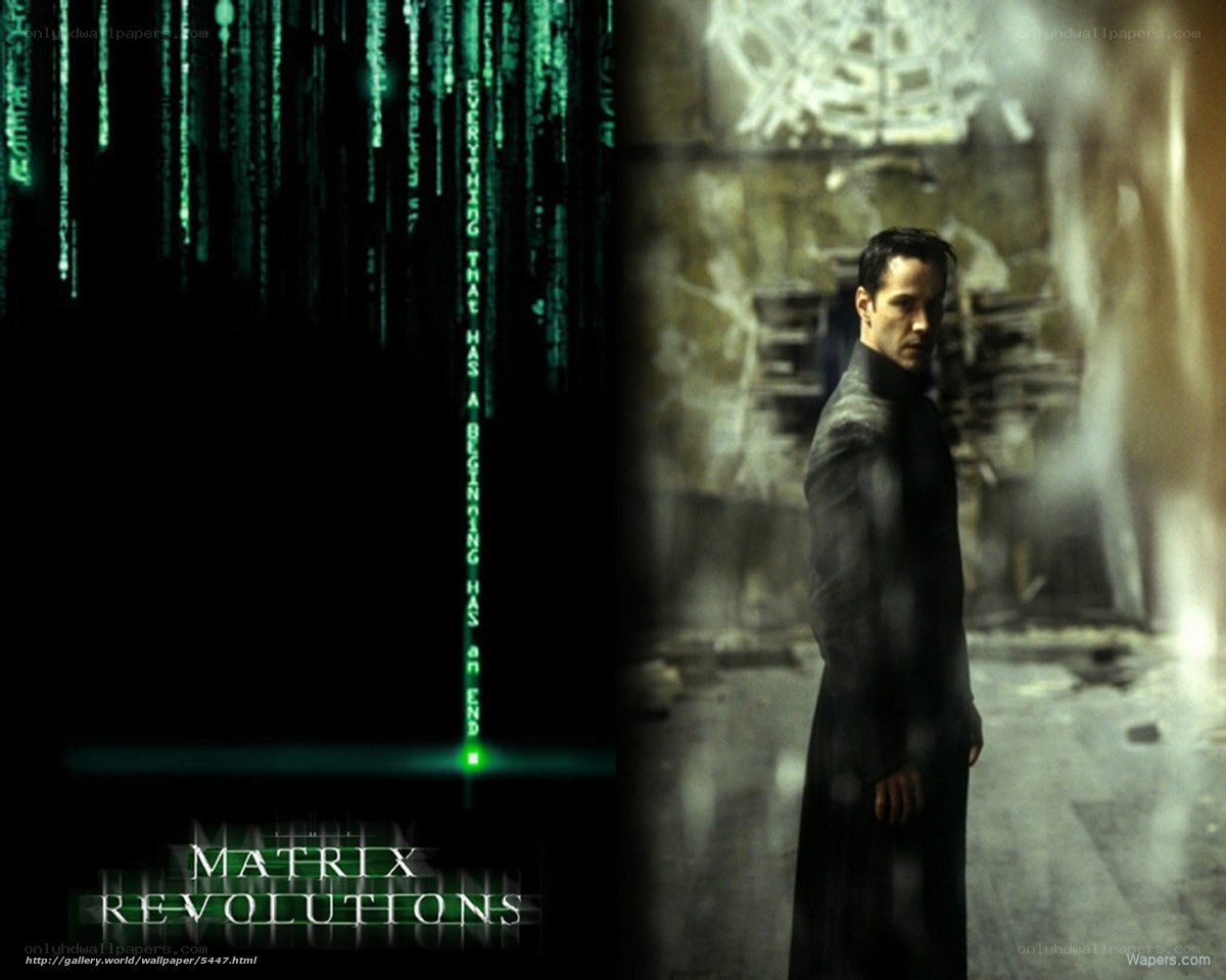 Matrix Revolutions poster