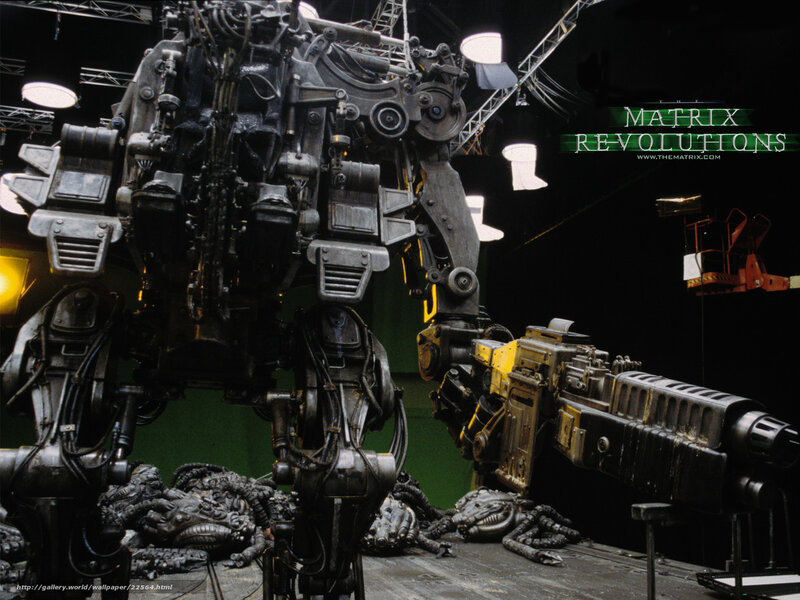 Matrix Revolutions robot set