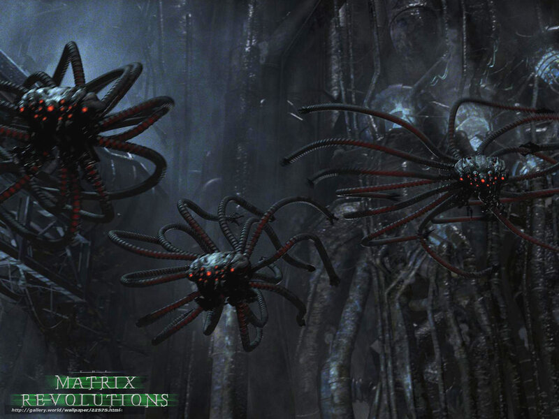 Matrix Revolutions spider creatures