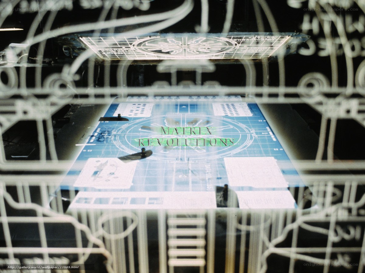Matrix Revolutions title screen