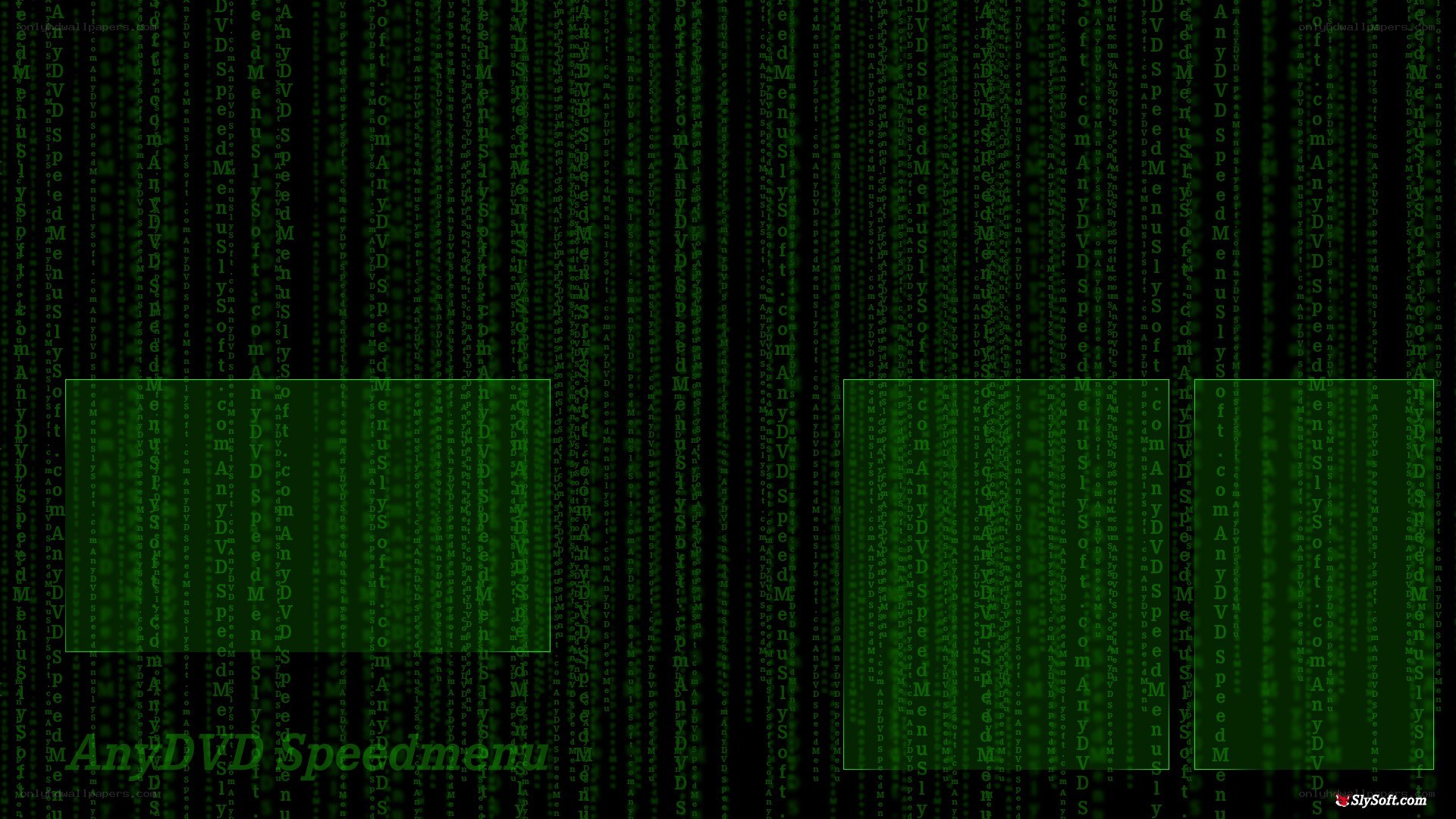 Matrix-style digital rain