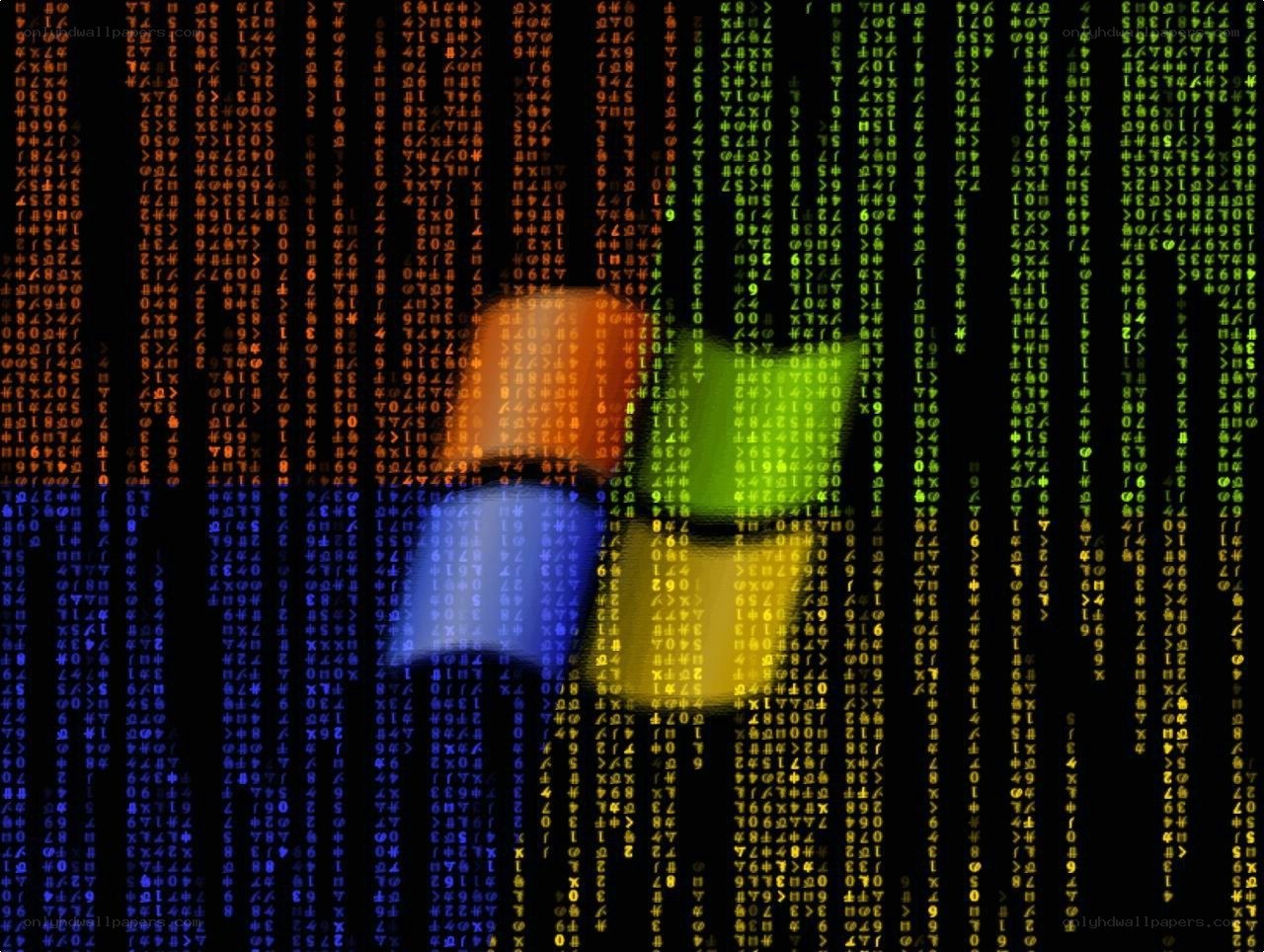 Matrix-style digital rain