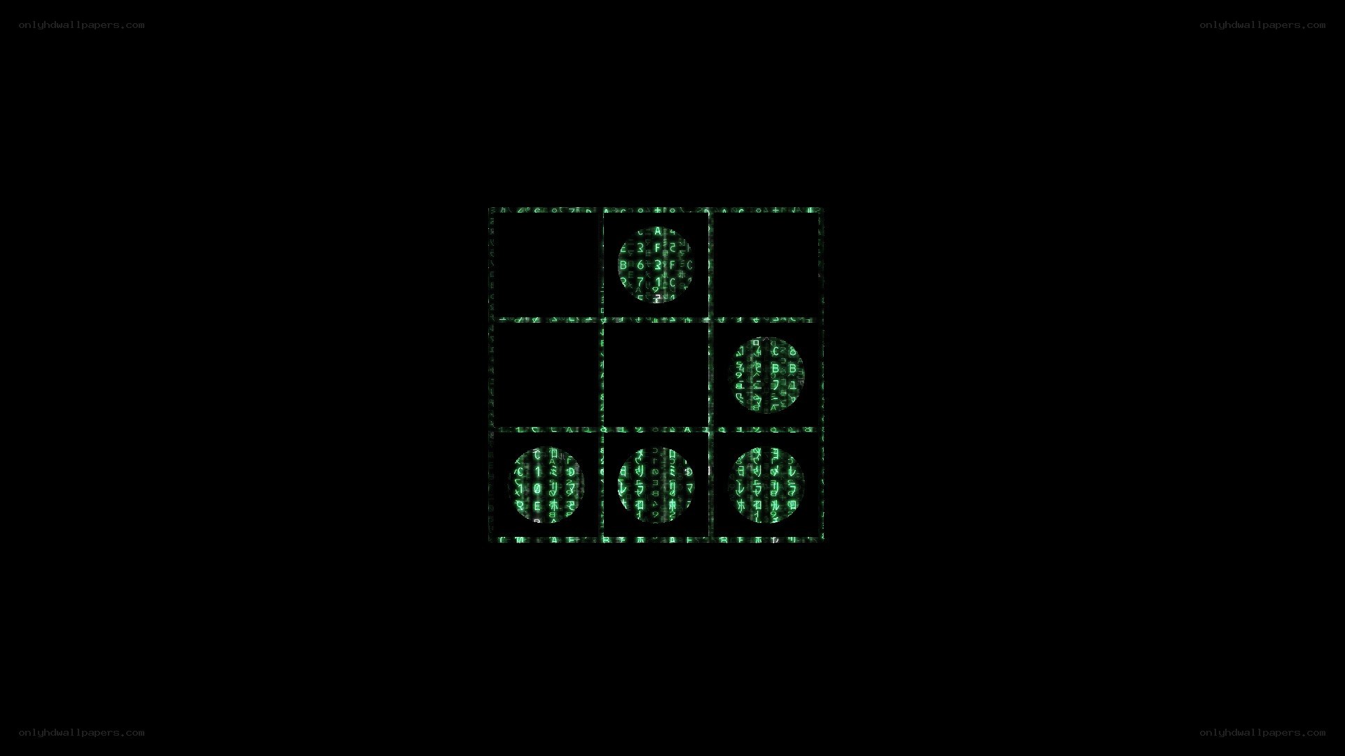 matrix-style tic-tac-toe
