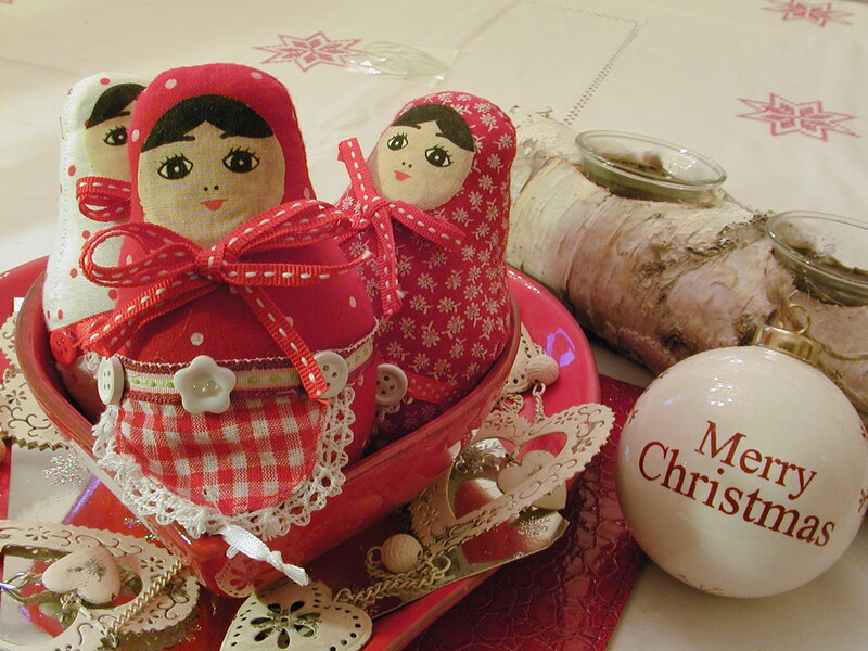 Matryoshka Dolls in Bowl