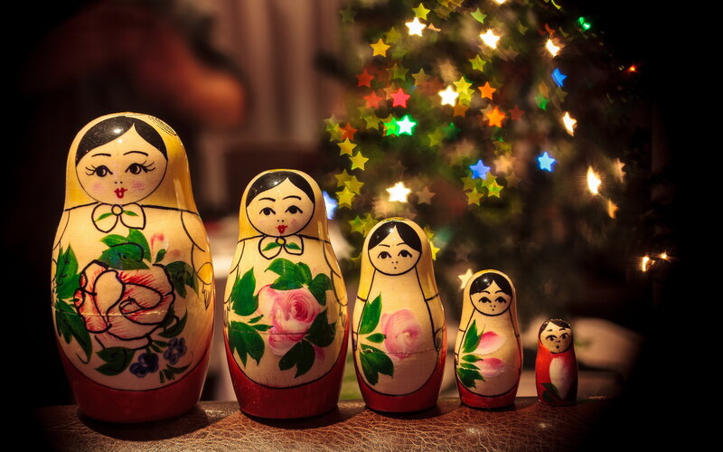 Matryoshka Dolls — Yellow