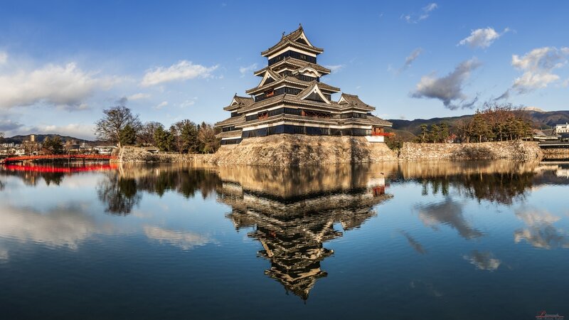 Matsumoto Castle — Blue, Serene, Afternoon