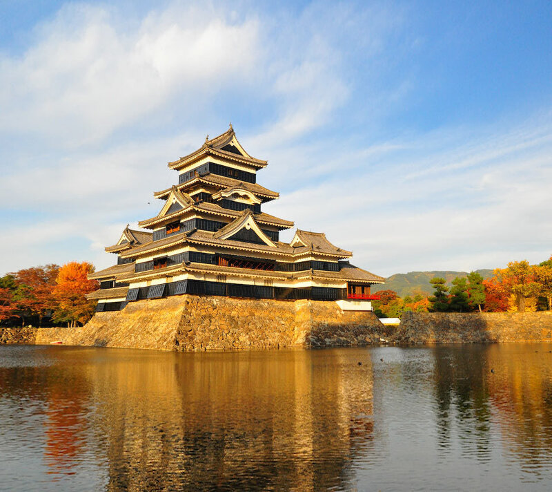Matsumoto Castle — Blue