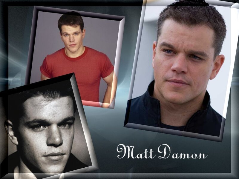 Matt Damon collage