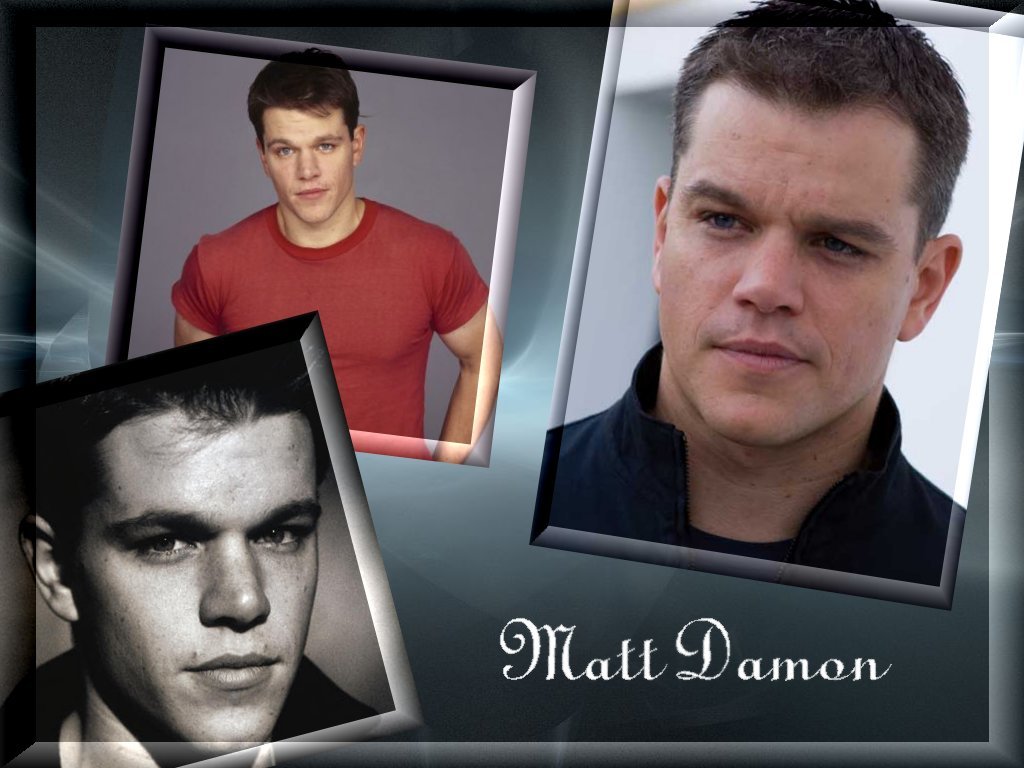 Matt Damon collage