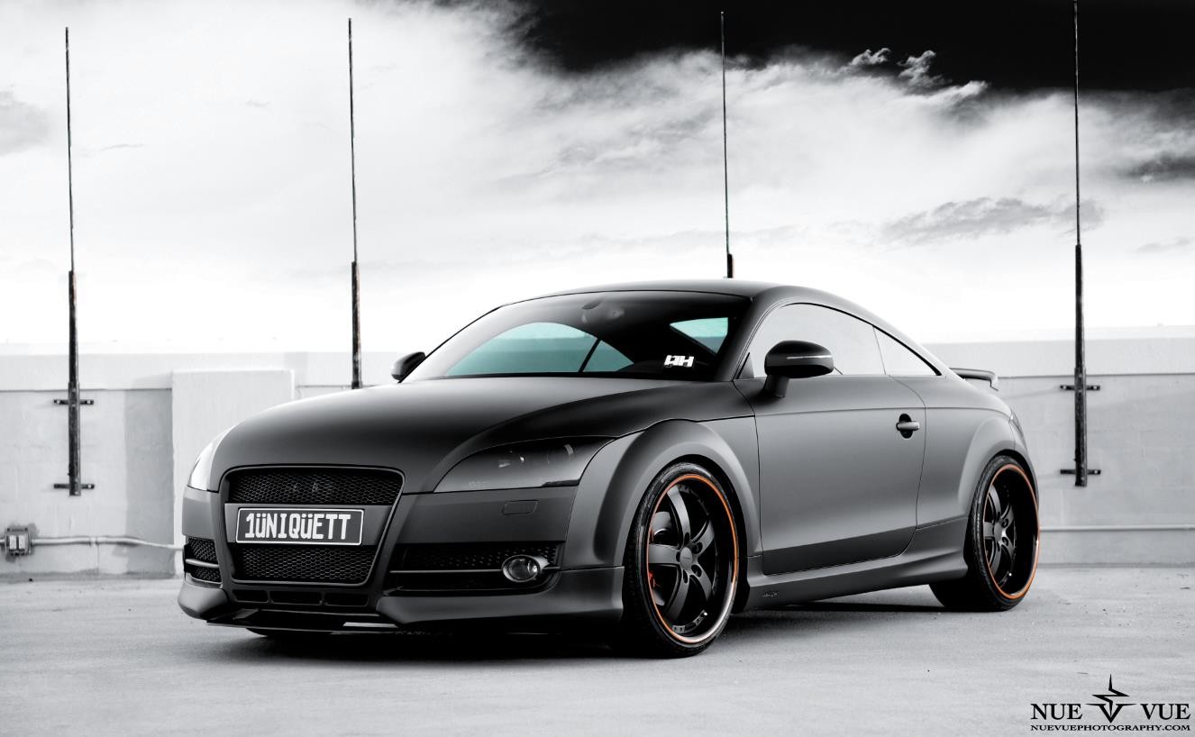 Matte black Audi TT