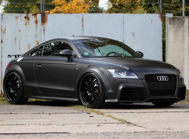 Matte black Audi TT