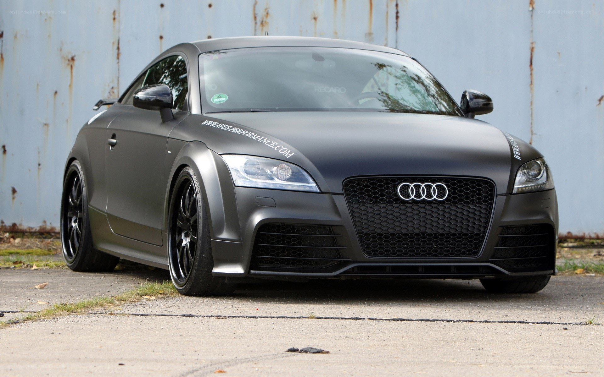 Matte black Audi TT