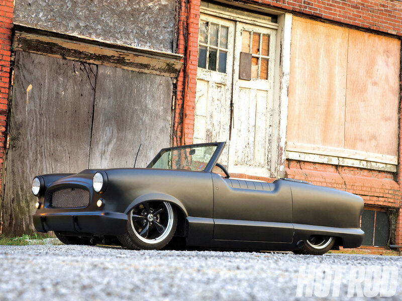 Matte Black Custom Car