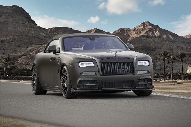 Matte Black Rolls-royce