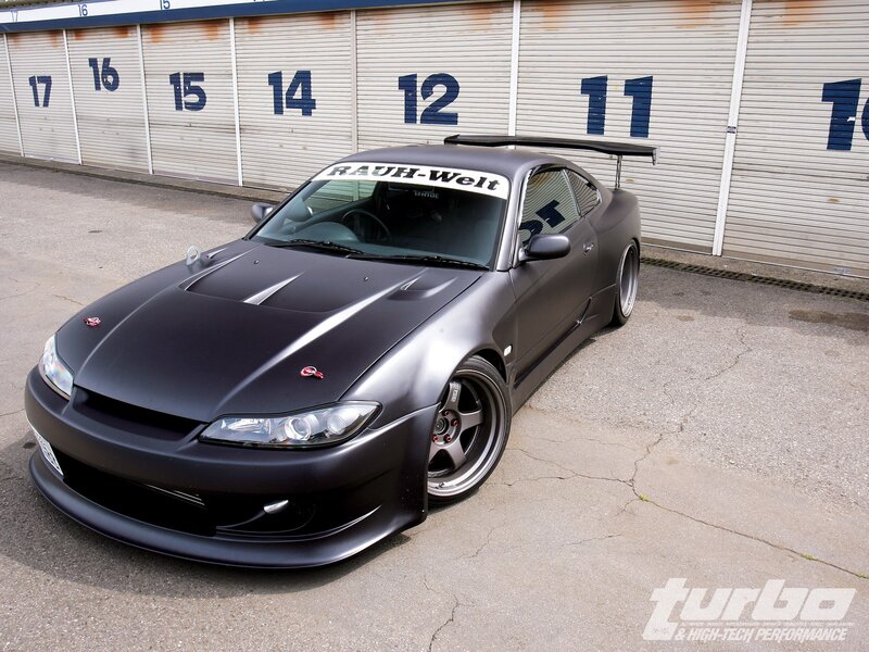 Matte Black Sports Car — Gray, Calm, Afternoon, Photograph