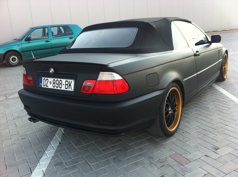 Matte Gray Bmw Convertible