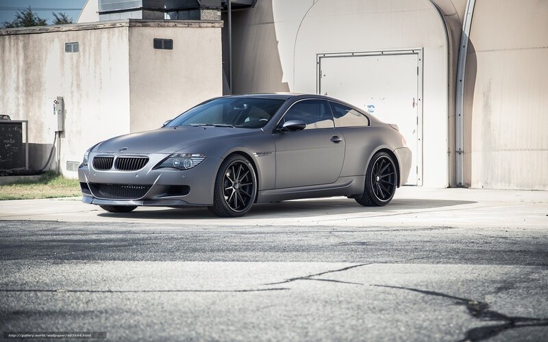 matte gray bmw coupe
